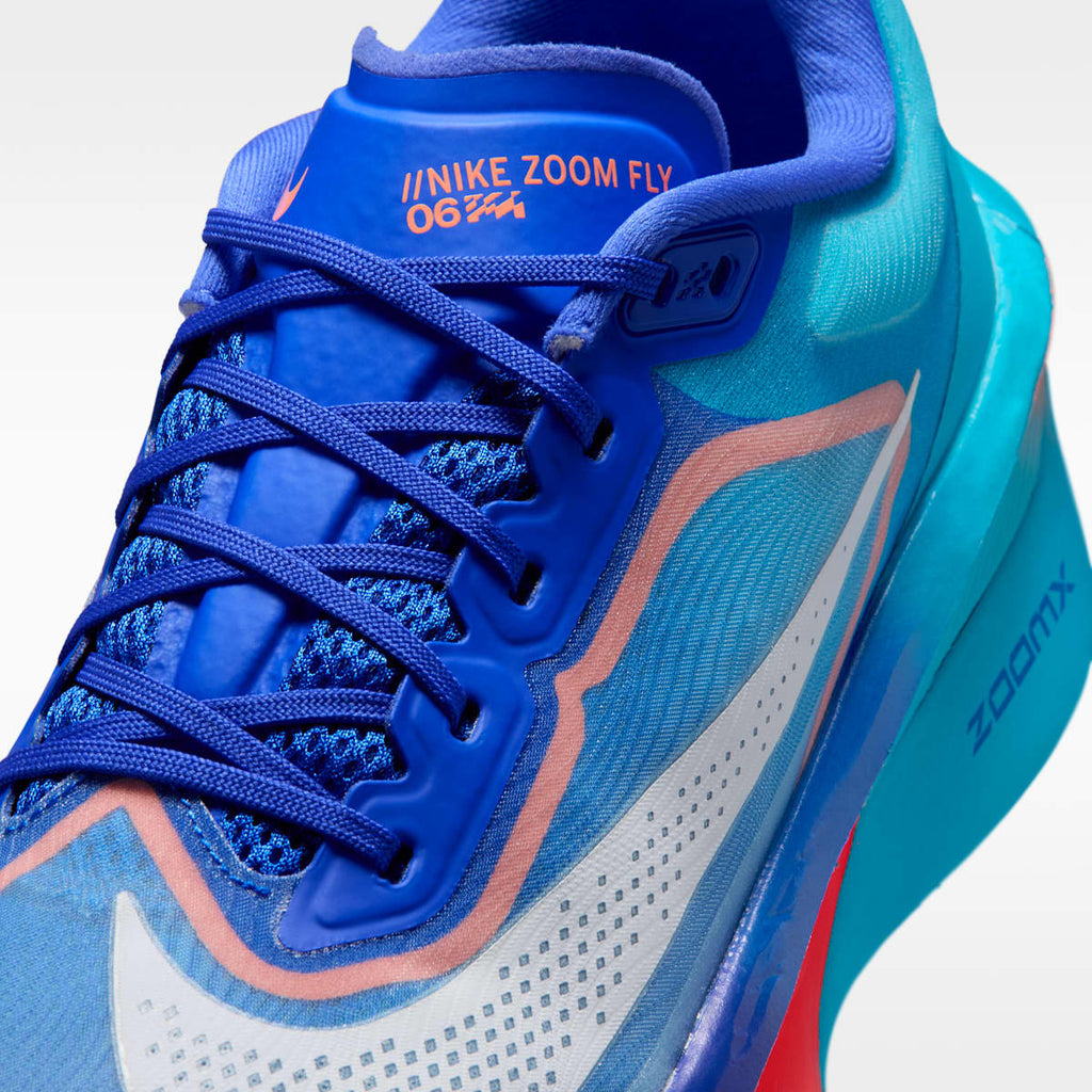 Nike Zoom Fly 6 Men's Road Racing Shoes - Racer Blue/Blue Lightning/Atomic Pink/White - Image 7