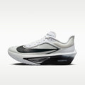 Nike Zoom Fly 6 Men's Road Racing Shoes - White/Smoke Grey/Metallic Silver/Black - Image 1