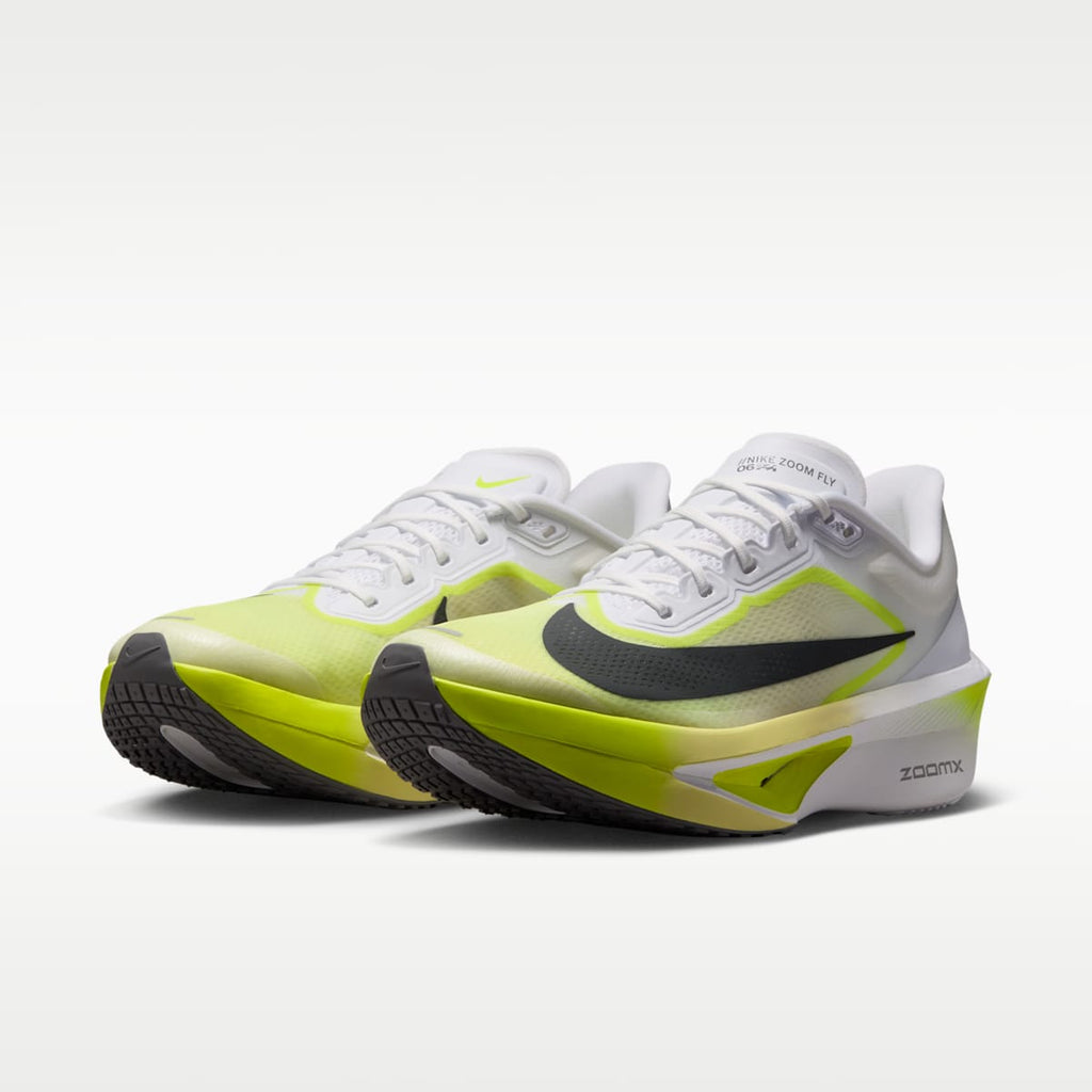 Nike Zoom Fly 6 Men's Road Racing Shoes - White/Lemon Venom/Lemon Chiffon/Anthracite - Image 5