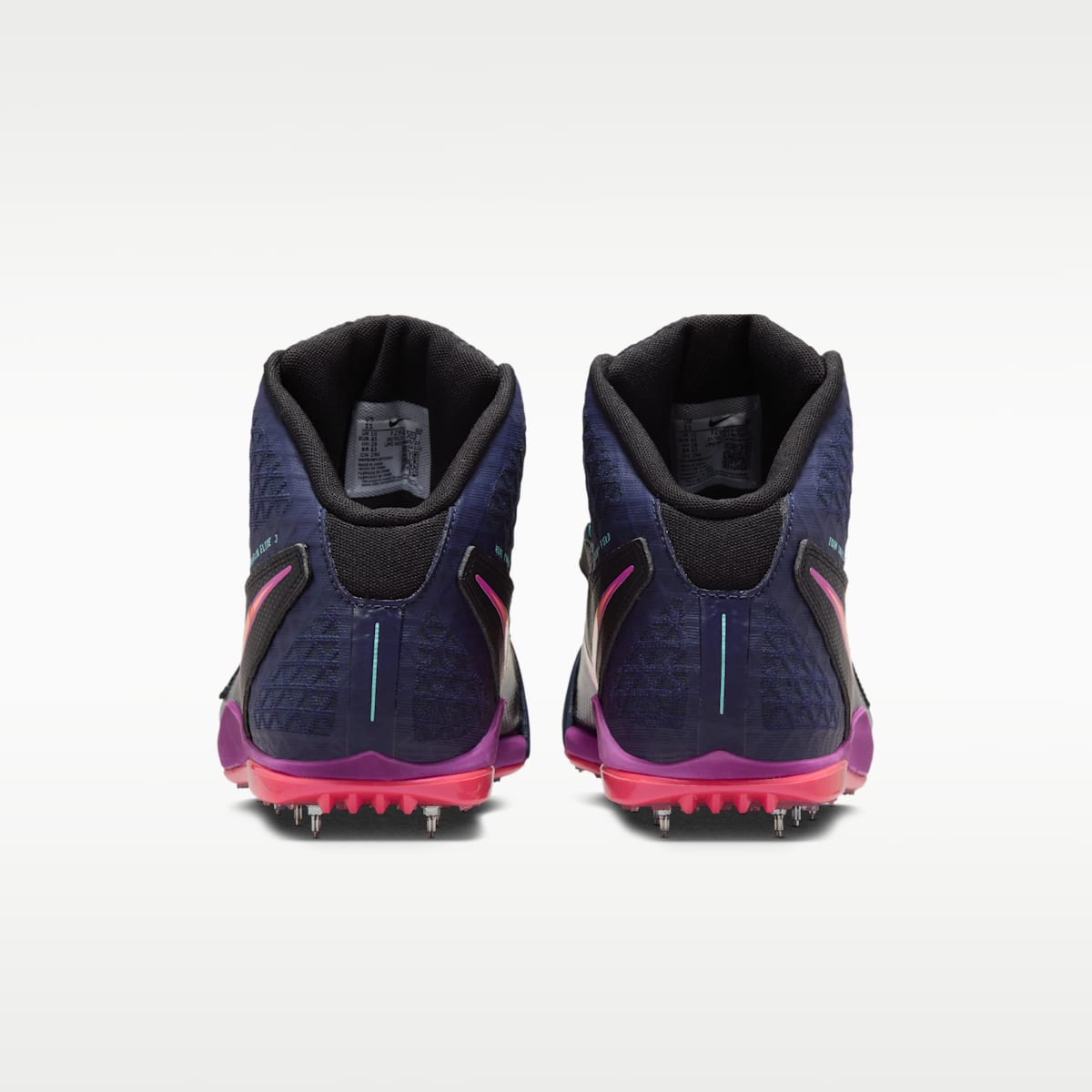 Nike Zoom Javelin Elite 3 Track & Field Throwing Spikes - Black/Obsidian/Bright Crimson/Orange Pulse - Image 6