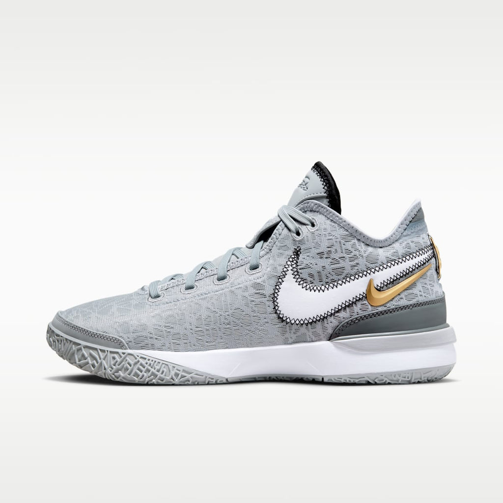 Women's LeBron NXXT Gen Basketball Shoes - Wolf Grey/Iron Grey/Black/White