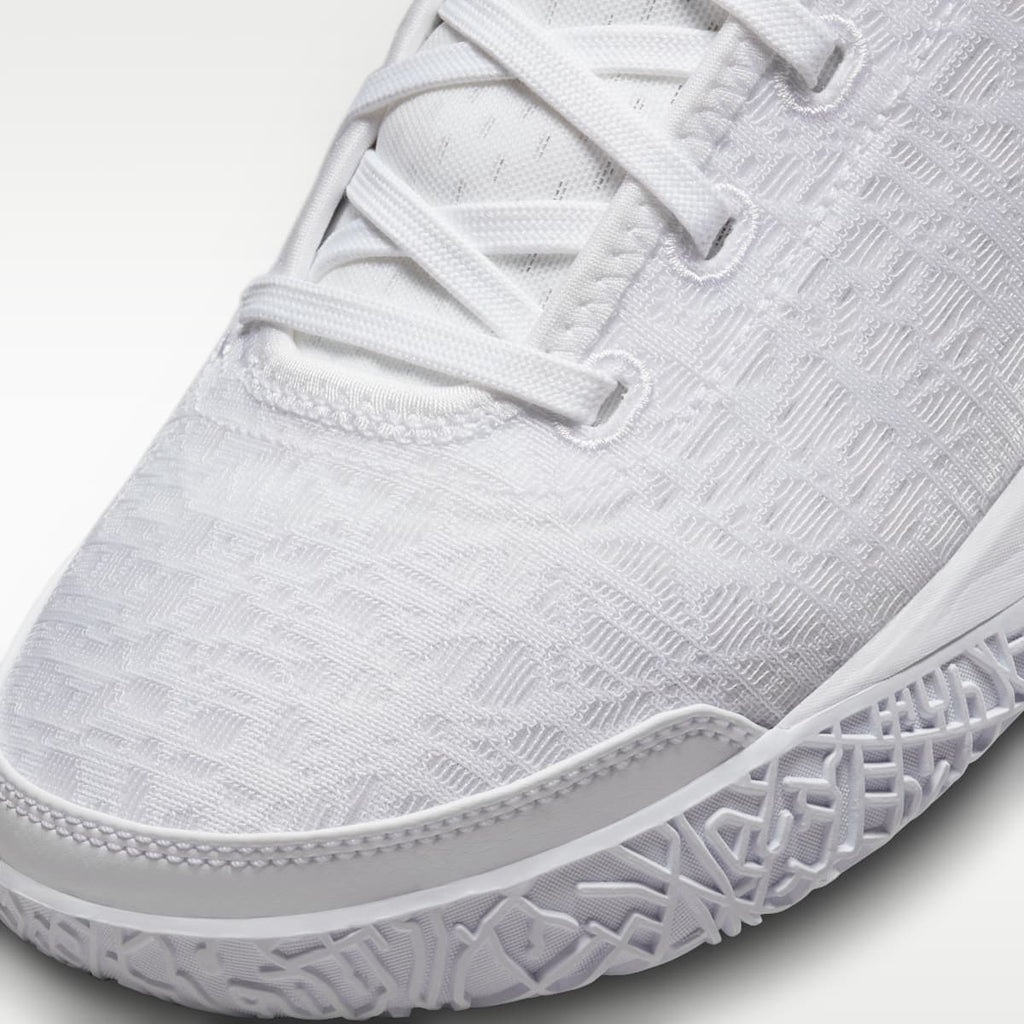 Women's LeBron NXXT Gen Basketball Shoes - White/Black/Metallic Silver
