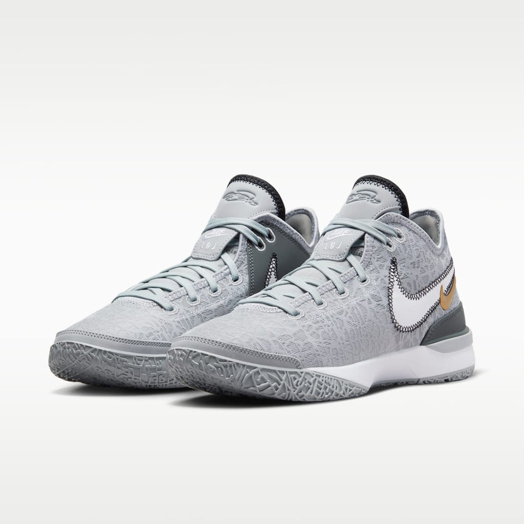 Women's LeBron NXXT Gen Basketball Shoes - Wolf Grey/Iron Grey/Black/White