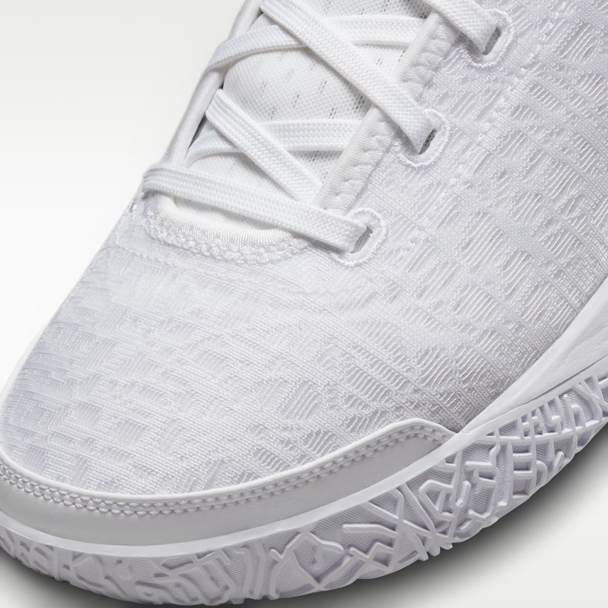 LeBron NXXT Gen Basketball Shoes - White/Black/Metallic Silver - Image 7