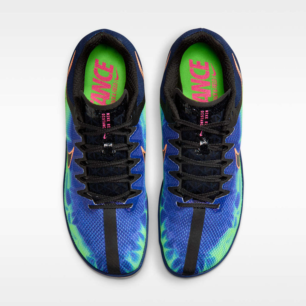 Nike Zoom Rival Distance Glam Track & Field Distance Spikes - Dark Obsidian/Indigo Burst/Green/Black - Image 4