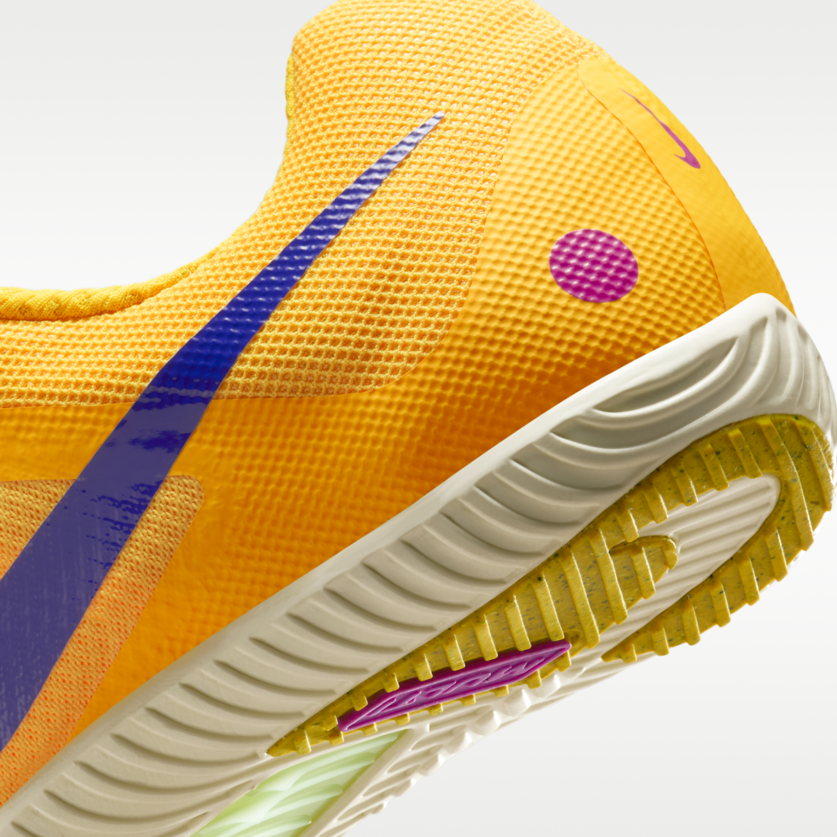 Women's Nike Zoom Rival Multi Track & Field Multi-Event Spikes - Citron Pulse/Volt Glow/Hyper Violet/Indigo Burst