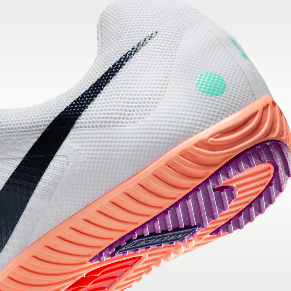 Women's Nike Zoom Rival Multi Track & Field Multi-Event Spikes - White/Bright Crimson/Hyper Violet/Obsidian