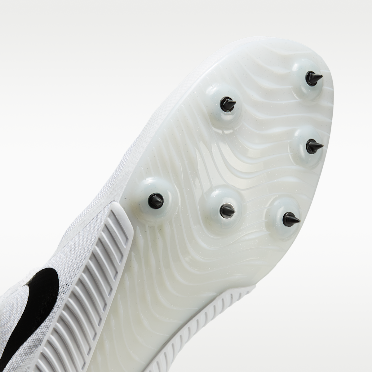 Women's Nike Zoom Rival Multi Track & Field Multi-Event Spikes - White/Metallic Silver/Black