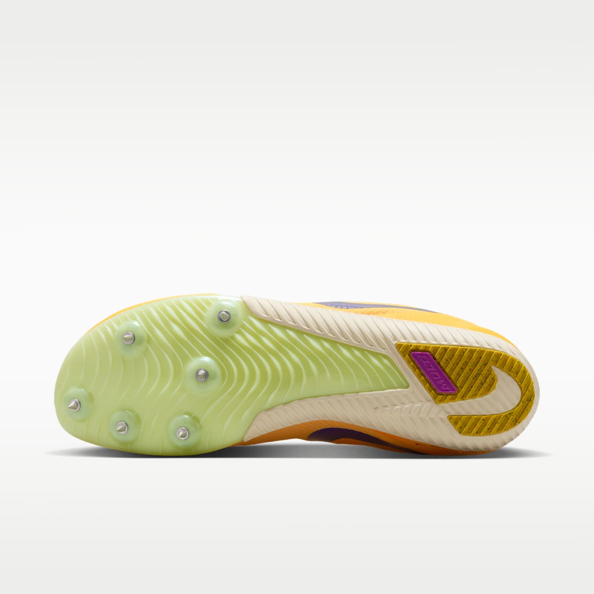 Nike Zoom Rival Multi Track & Field Multi-Event Spikes - Citron Pulse/Volt Glow/Hyper Violet/Indigo Burst - Image 2