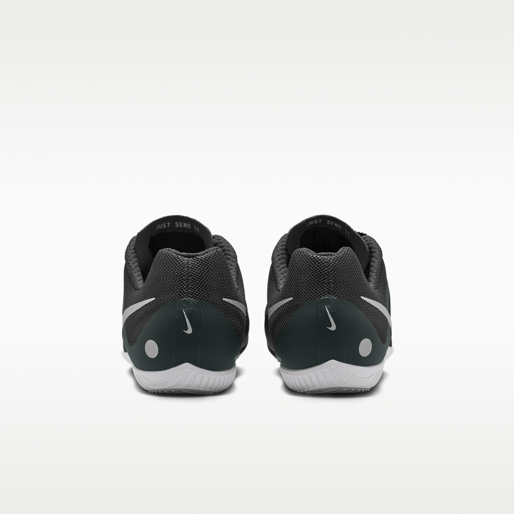 Women's Nike Zoom Rival Multi Track & Field Multi-Event Spikes - Black/Black/Metallic Silver