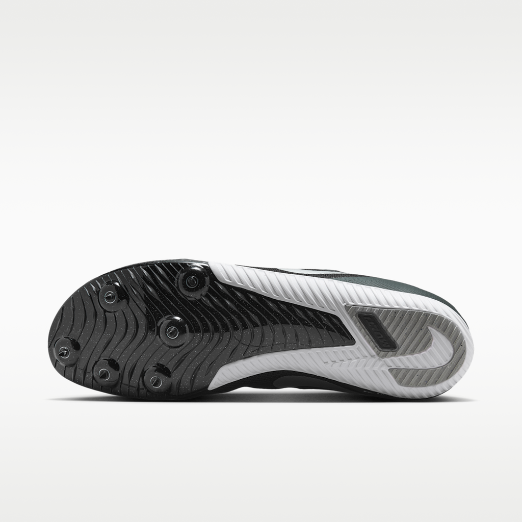 Women's Nike Zoom Rival Multi Track & Field Multi-Event Spikes - Black/Black/Metallic Silver