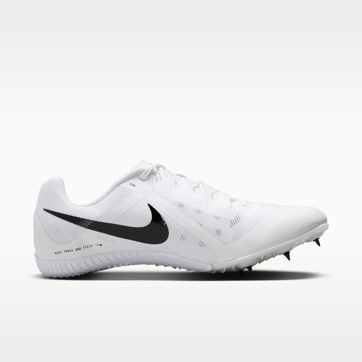 Women's Nike Zoom Rival Multi Track & Field Multi-Event Spikes - White/Metallic Silver/Black