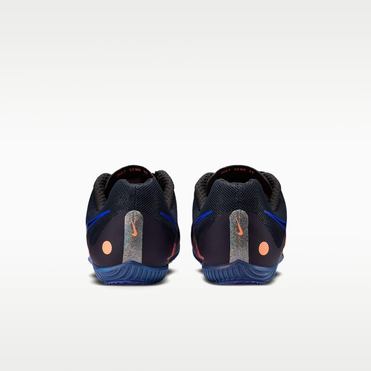 Nike Zoom Rival Multi Glam Track & Field Multi-Event Spikes - Dark Obsidian/Orange Pulse/Indigo Burst/Black - Image 6