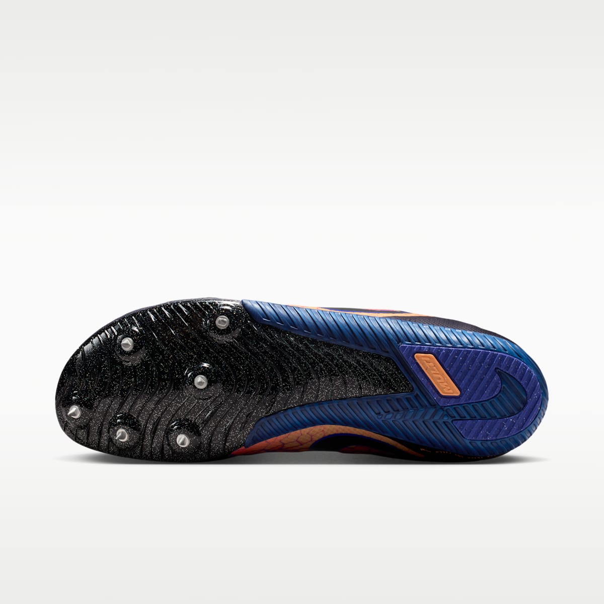 Nike Zoom Rival Multi Glam Track & Field Multi-Event Spikes - Dark Obsidian/Orange Pulse/Indigo Burst/Black - Image 2