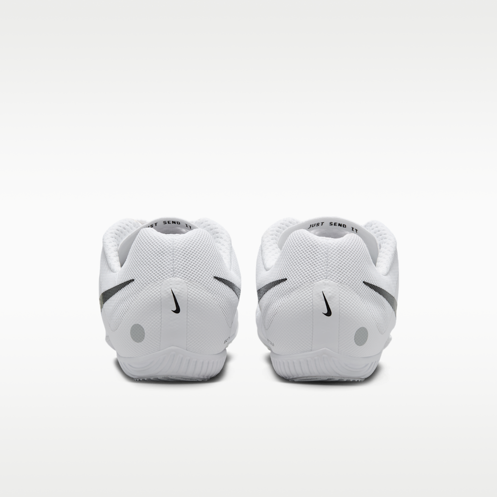 Women's Nike Zoom Rival Multi Track & Field Multi-Event Spikes - White/Metallic Silver/Black