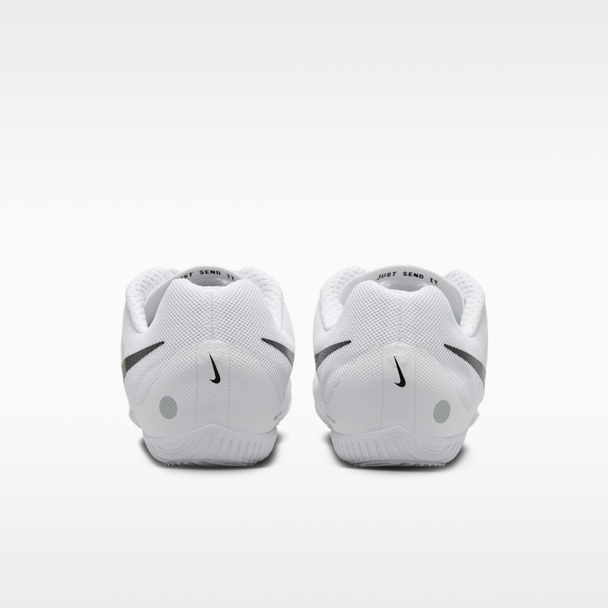 Women's Nike Zoom Rival Multi Track & Field Multi-Event Spikes - White/Metallic Silver/Black