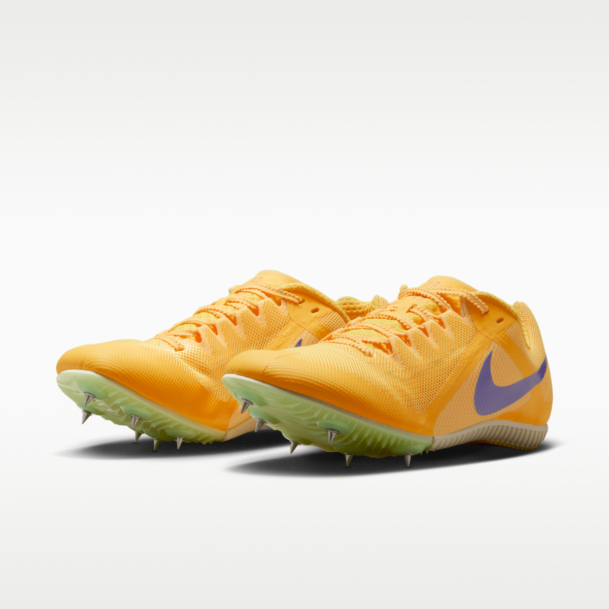 Women's Nike Zoom Rival Multi Track & Field Multi-Event Spikes - Citron Pulse/Volt Glow/Hyper Violet/Indigo Burst