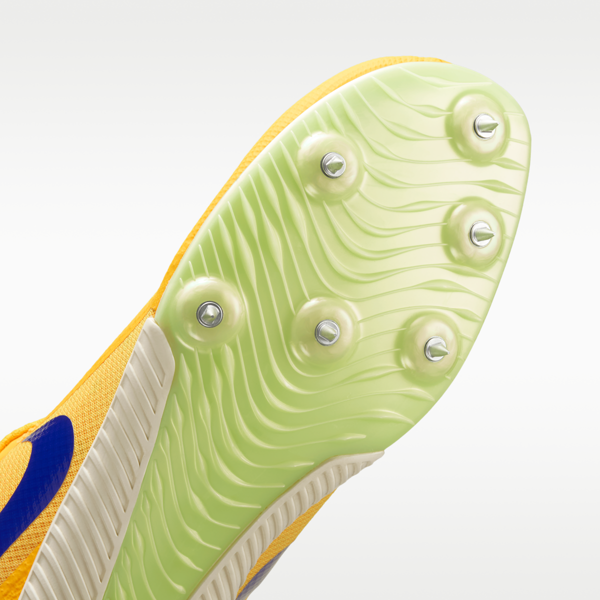 Women's Nike Zoom Rival Multi Track & Field Multi-Event Spikes - Citron Pulse/Volt Glow/Hyper Violet/Indigo Burst