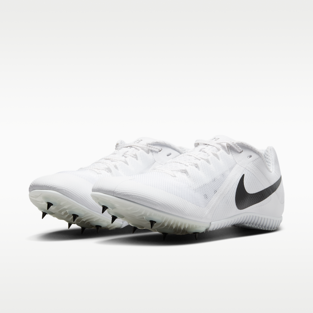 Women's Nike Zoom Rival Multi Track & Field Multi-Event Spikes - White/Metallic Silver/Black