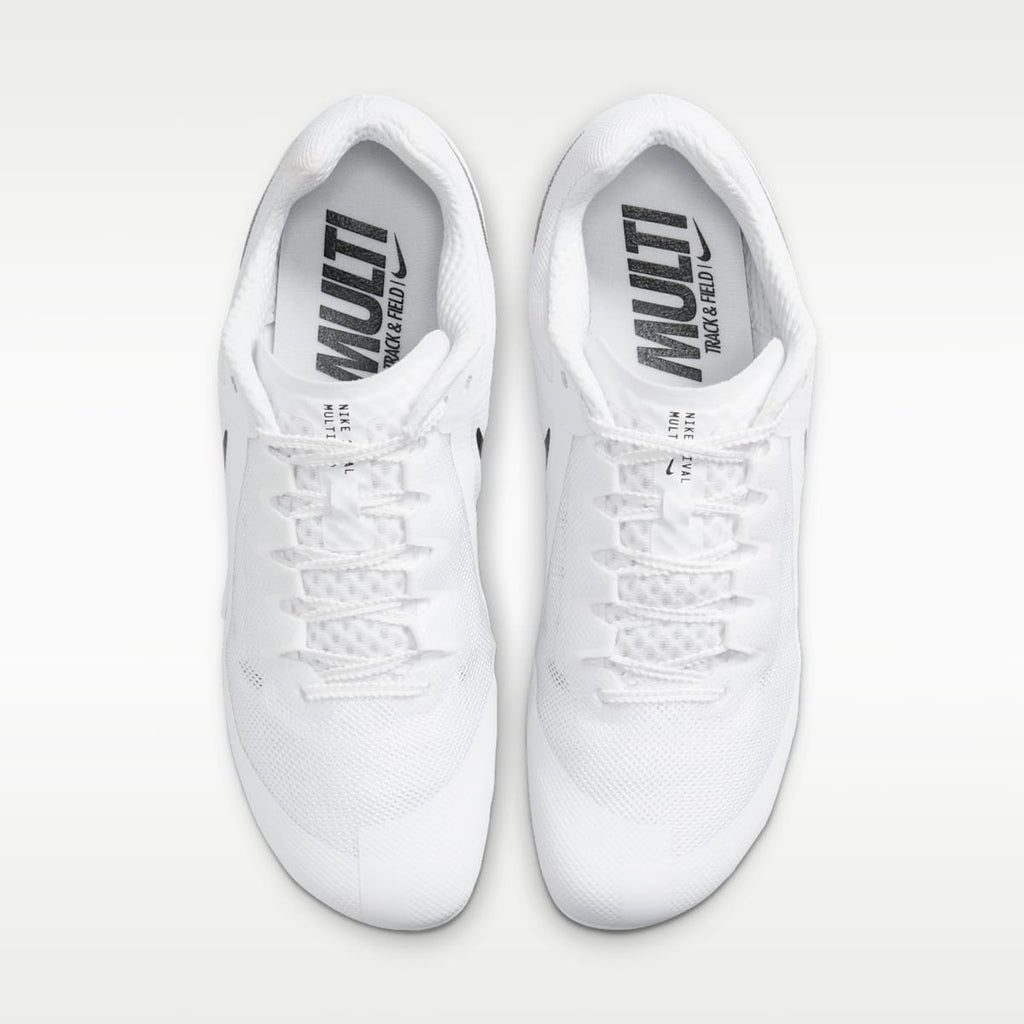 Nike Zoom Rival Multi Track & Field Multi-Event Spikes - White/Metallic Silver/Black - Image 4