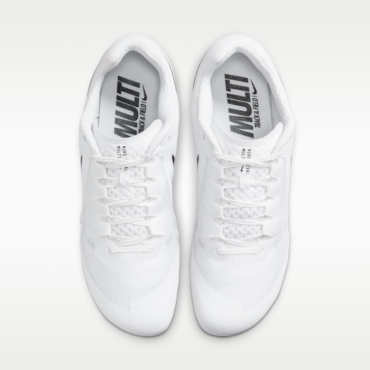 Nike Zoom Rival Multi Track & Field Multi-Event Spikes - White/Metallic Silver/Black - Image 4
