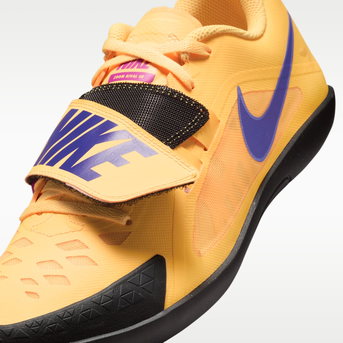 Nike Zoom Rival SD 2 Track & Field Throwing Shoes - Citron Pulse/Hyper Violet/Lime Blast/Indigo Burst - Image 7