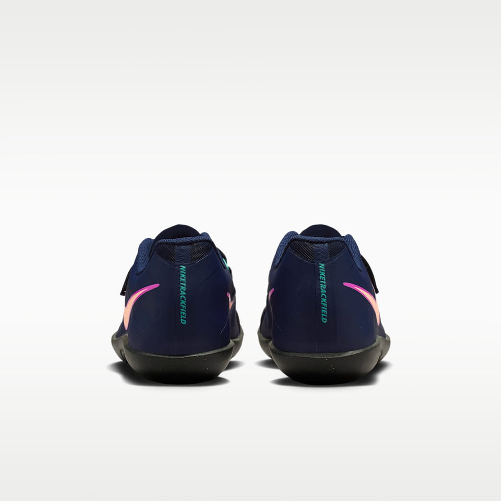 Nike Zoom Rival SD 2 Track & Field Throwing Shoes - Obsidian/Hyper Violet/Hyper Turquoise/Orange Pulse - Image 6