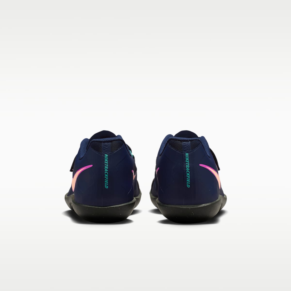 Nike Zoom Rival SD 2 Track & Field Throwing Shoes - Obsidian/Hyper Violet/Hyper Turquoise/Orange Pulse - Image 6