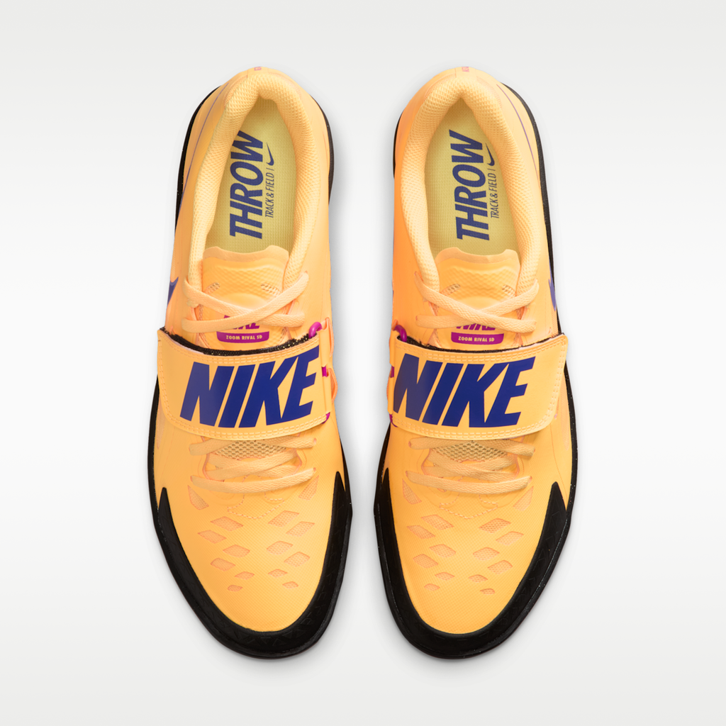 Women's Nike Zoom Rival SD 2 Track & Field Throwing Shoes - Citron Pulse/Hyper Violet/Lime Blast/Indigo Burst