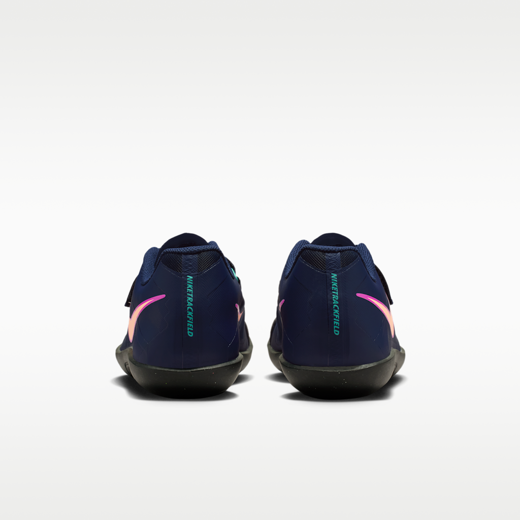 Women's Nike Zoom Rival SD 2 Track & Field Throwing Shoes - Obsidian/Hyper Violet/Hyper Turquoise/Orange Pulse
