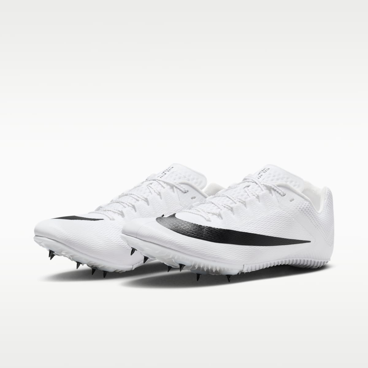 Nike Zoom Rival Sprint Track & Field Sprinting Spikes - White/Metallic Silver/Black - Image 5