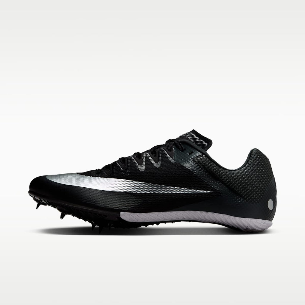 Nike Zoom Rival Sprint Track & Field Sprinting Spikes - Black/Black/Metallic Silver - Image 1