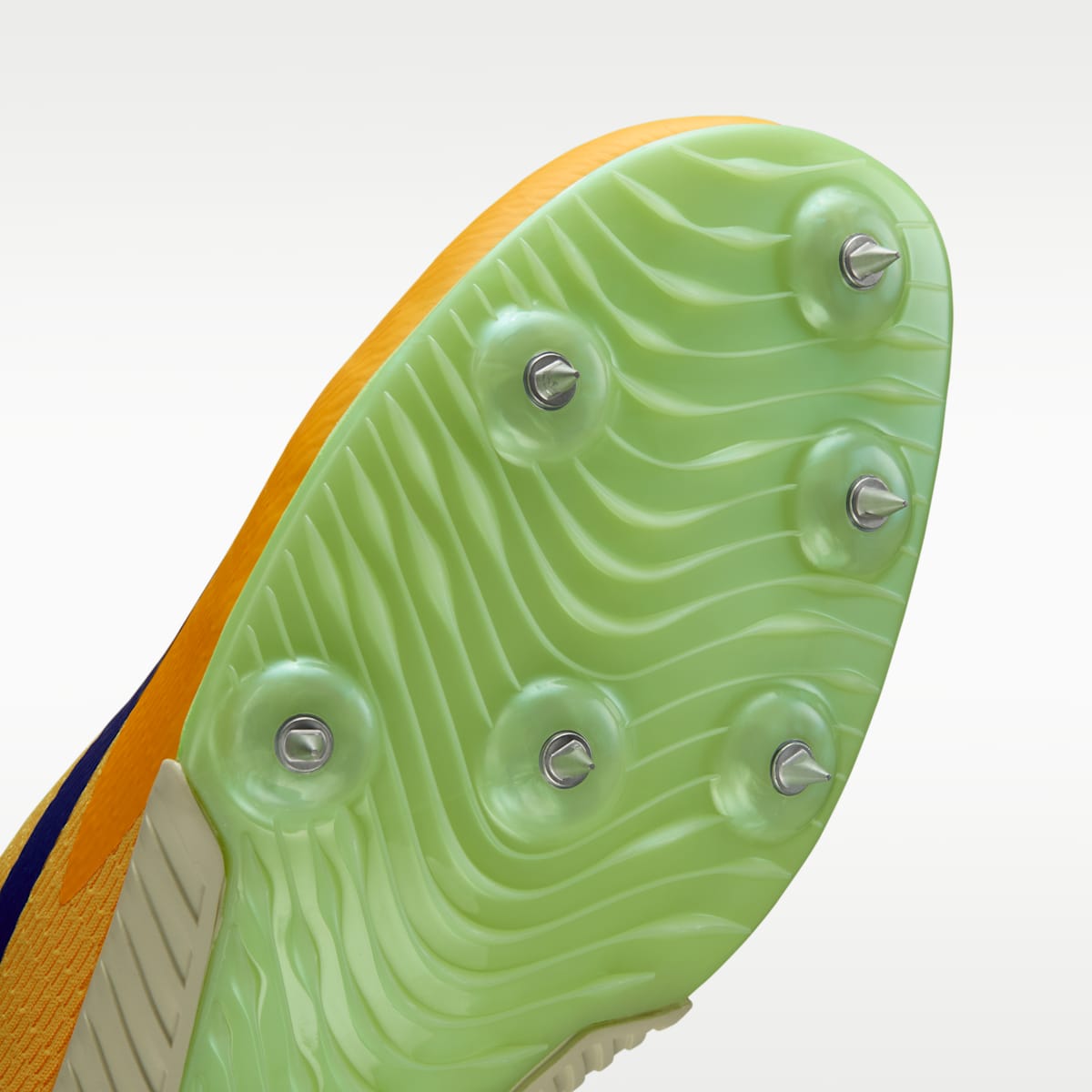 Nike Zoom Rival Sprint Track & Field Sprinting Spikes - Citron Pulse/Hyper Violet/Volt Glow/Indigo Burst - Image 7