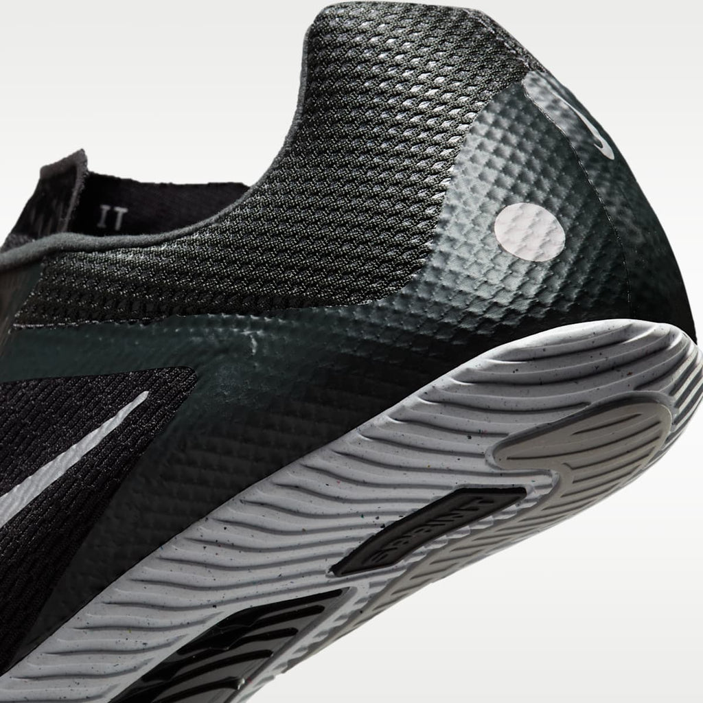 Women's Nike Zoom Rival Sprint Track & Field Sprinting Spikes - Black/Black/Metallic Silver