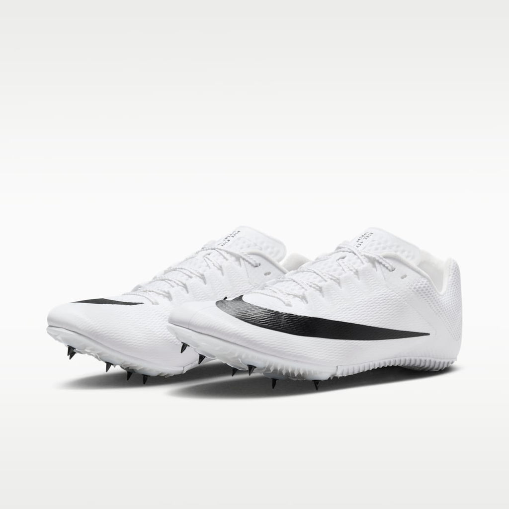 Women's Nike Zoom Rival Sprint Track & Field Sprinting Spikes - White/Metallic Silver/Black