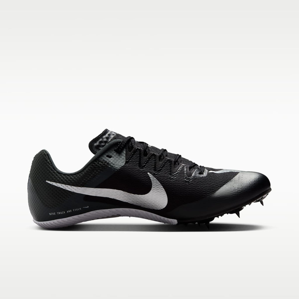 Women's Nike Zoom Rival Sprint Track & Field Sprinting Spikes - Black/Black/Metallic Silver
