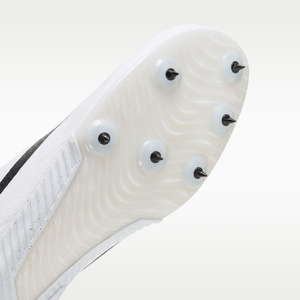 Nike Zoom Rival Sprint Track & Field Sprinting Spikes - White/Metallic Silver/Black - Image 7
