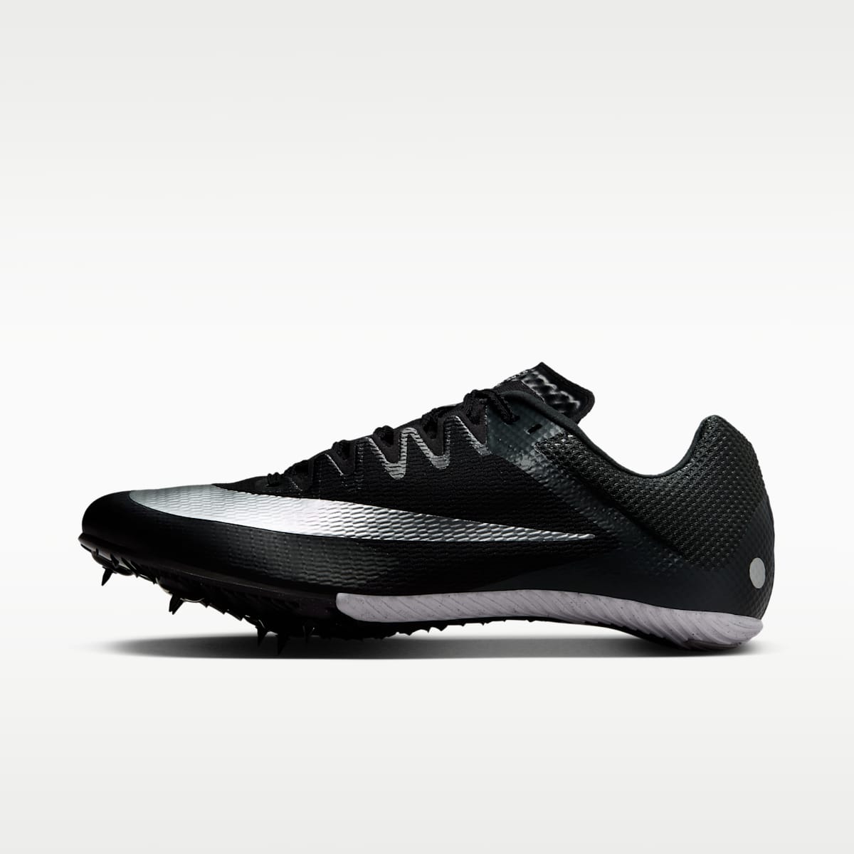 Women's Nike Zoom Rival Sprint Track & Field Sprinting Spikes - Black/Black/Metallic Silver