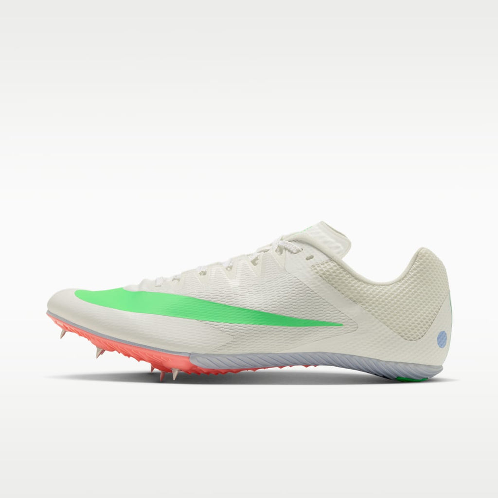 Nike Zoom Rival Sprint Track & Field Sprinting Spikes - Summit White/Atomic Pink/Aluminum/Electro Green - Image 1