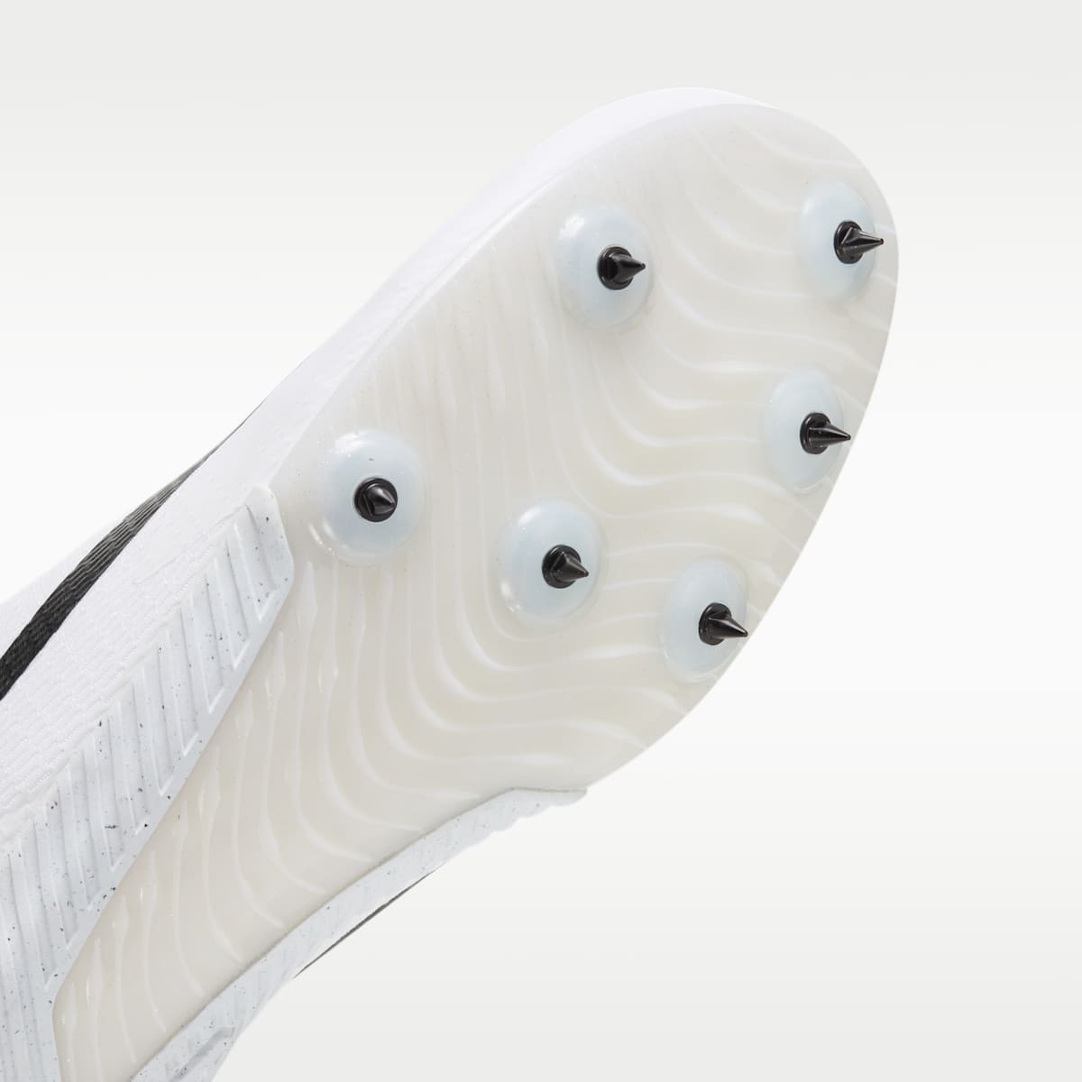 Women's Nike Zoom Rival Sprint Track & Field Sprinting Spikes - White/Metallic Silver/Black