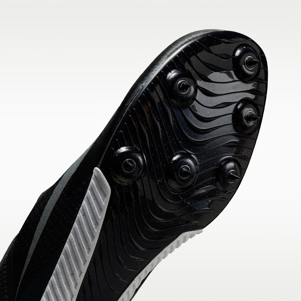 Nike Zoom Rival Sprint Track & Field Sprinting Spikes - Black/Black/Metallic Silver - Image 7
