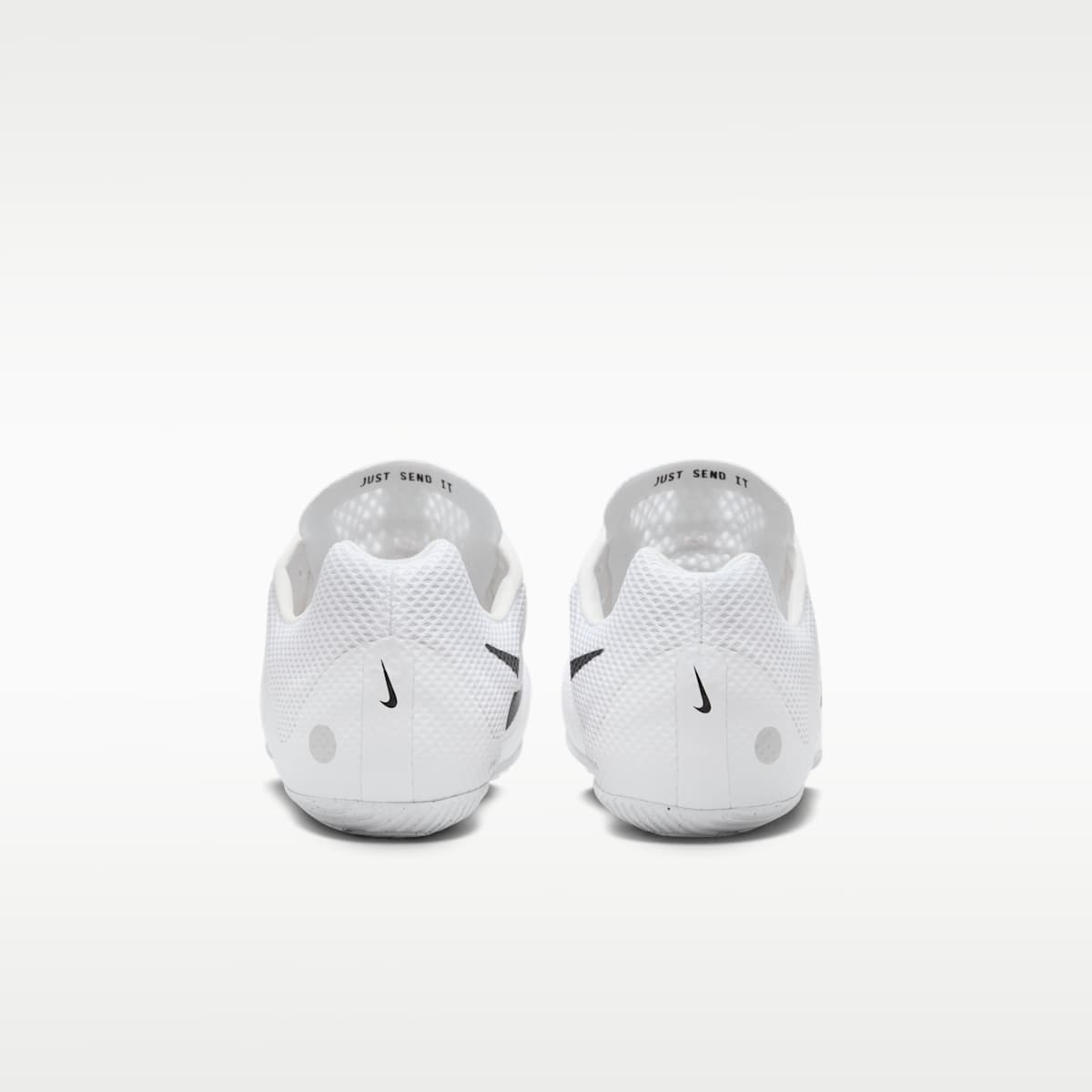 Nike Zoom Rival Sprint Track & Field Sprinting Spikes - White/Metallic Silver/Black - Image 6