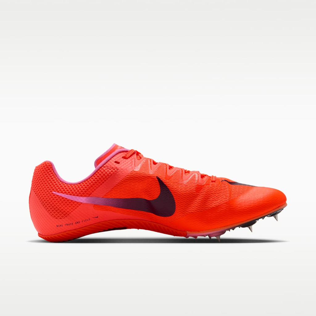 Nike Zoom Rival Sprint Track & Field Sprinting Spikes - Hyper Orange/Hyper Crimson/Bordeaux/Pink Spell - Image 3