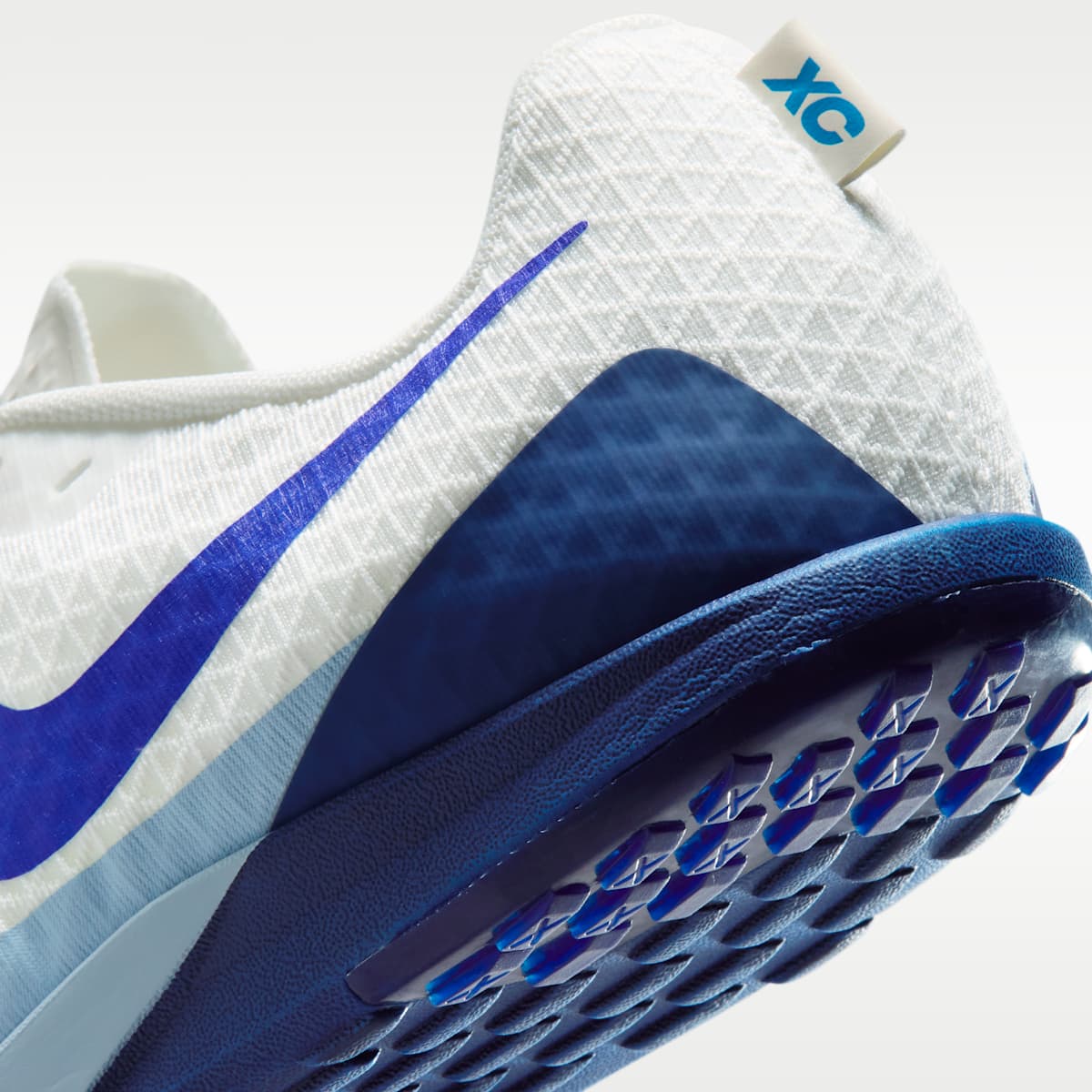 Nike Zoom Rival XC 7 Cross-Country Spikes - Sail/Blue Void/Light Armory Blue/Racer Blue - Image 8