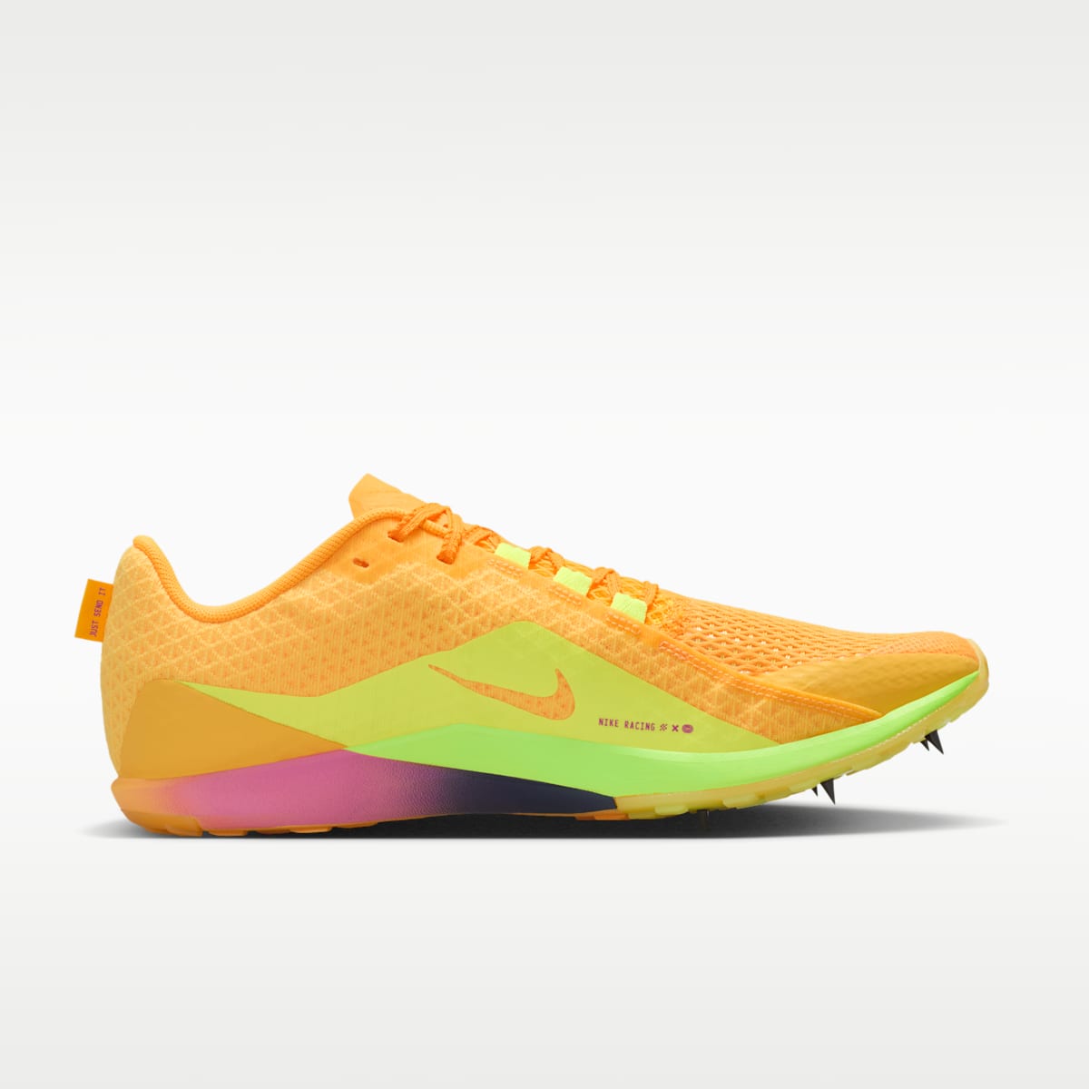 Nike Zoom Rival XC 7 Cross-Country Spikes - Citron Pulse/Blue Void/Hyper Violet/Indigo Burst - Image 3