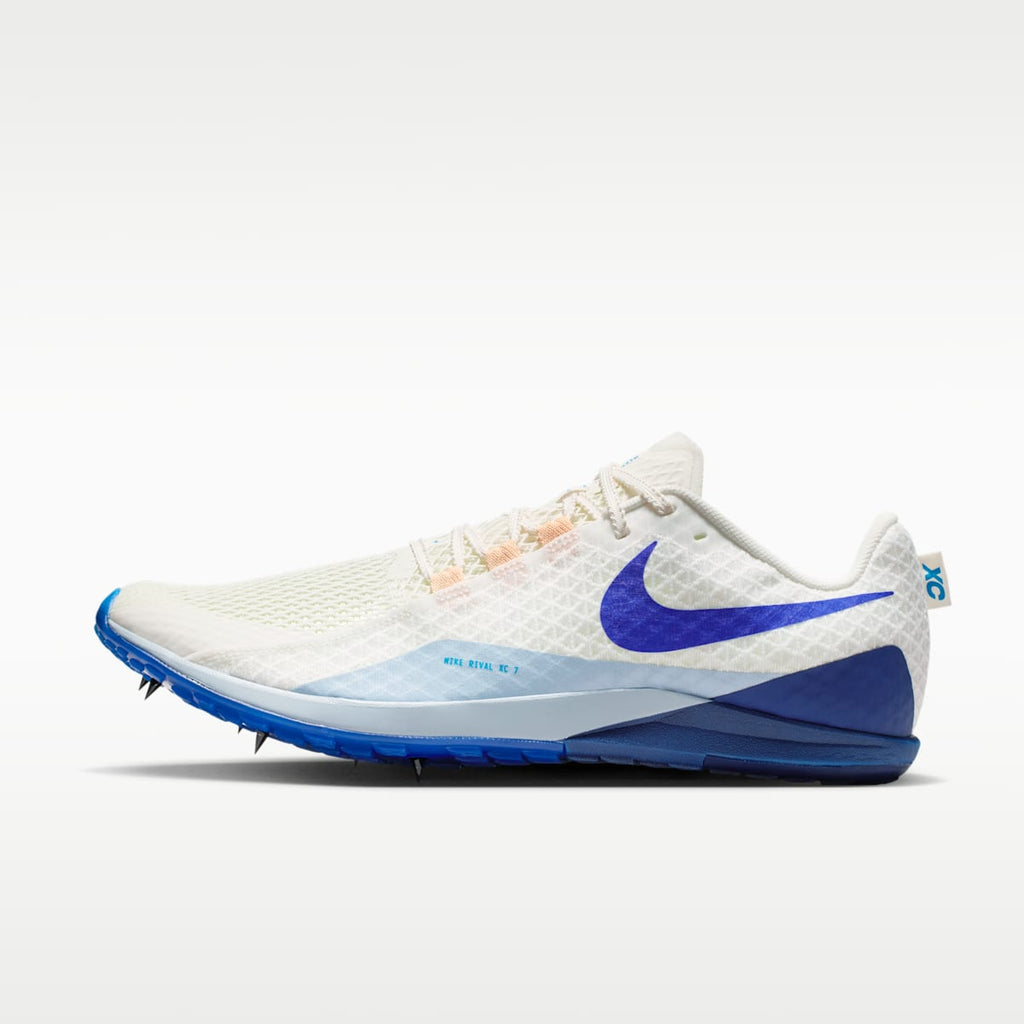 Nike Zoom Rival XC 7 Cross-Country Spikes - Sail/Blue Void/Light Armory Blue/Racer Blue - Image 1