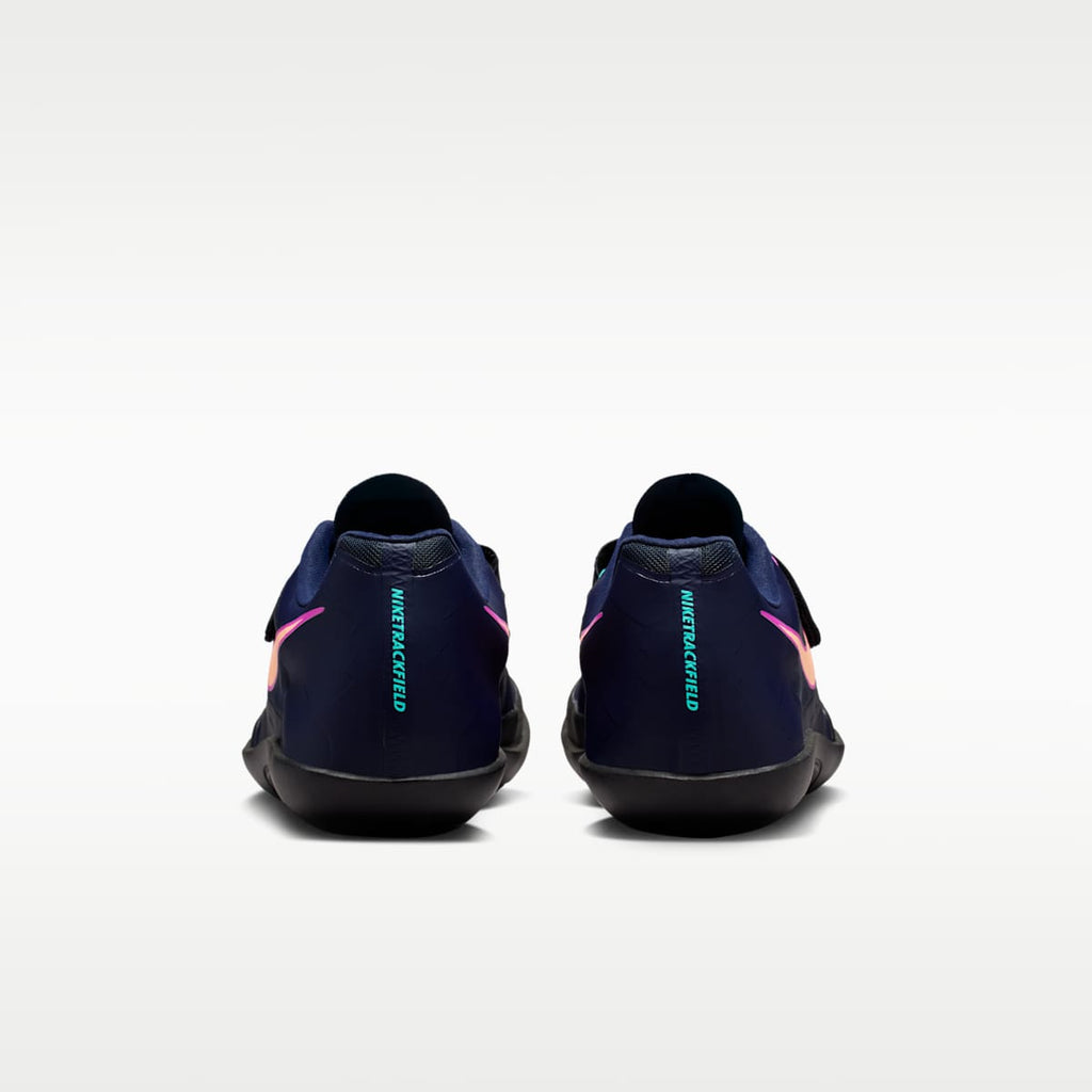 Nike Zoom SD 4 Track & Field Throwing Shoes - Obsidian/Hyper Violet/Hyper Turquoise/Orange Pulse - Image 6