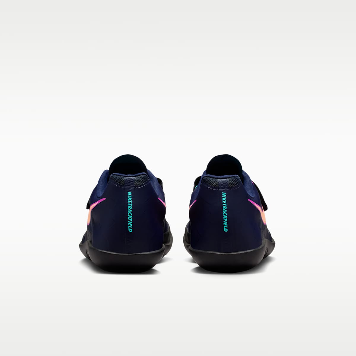 Nike Zoom SD 4 Track & Field Throwing Shoes - Obsidian/Hyper Violet/Hyper Turquoise/Orange Pulse - Image 6