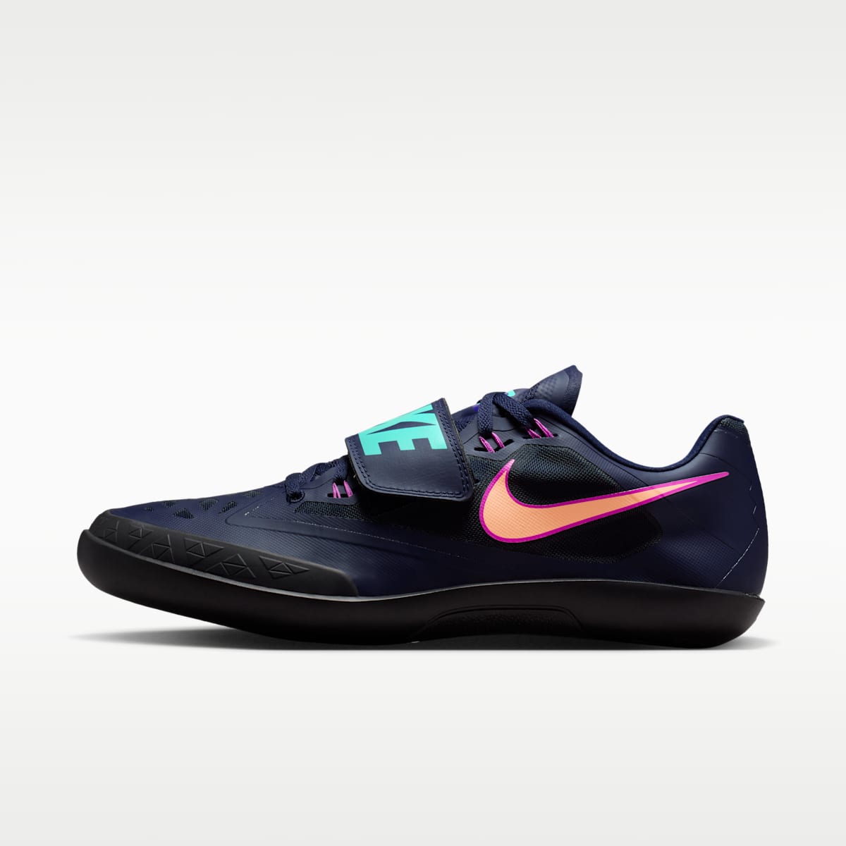 Nike Zoom SD 4 Track & Field Throwing Shoes - Obsidian/Hyper Violet/Hyper Turquoise/Orange Pulse - Image 1