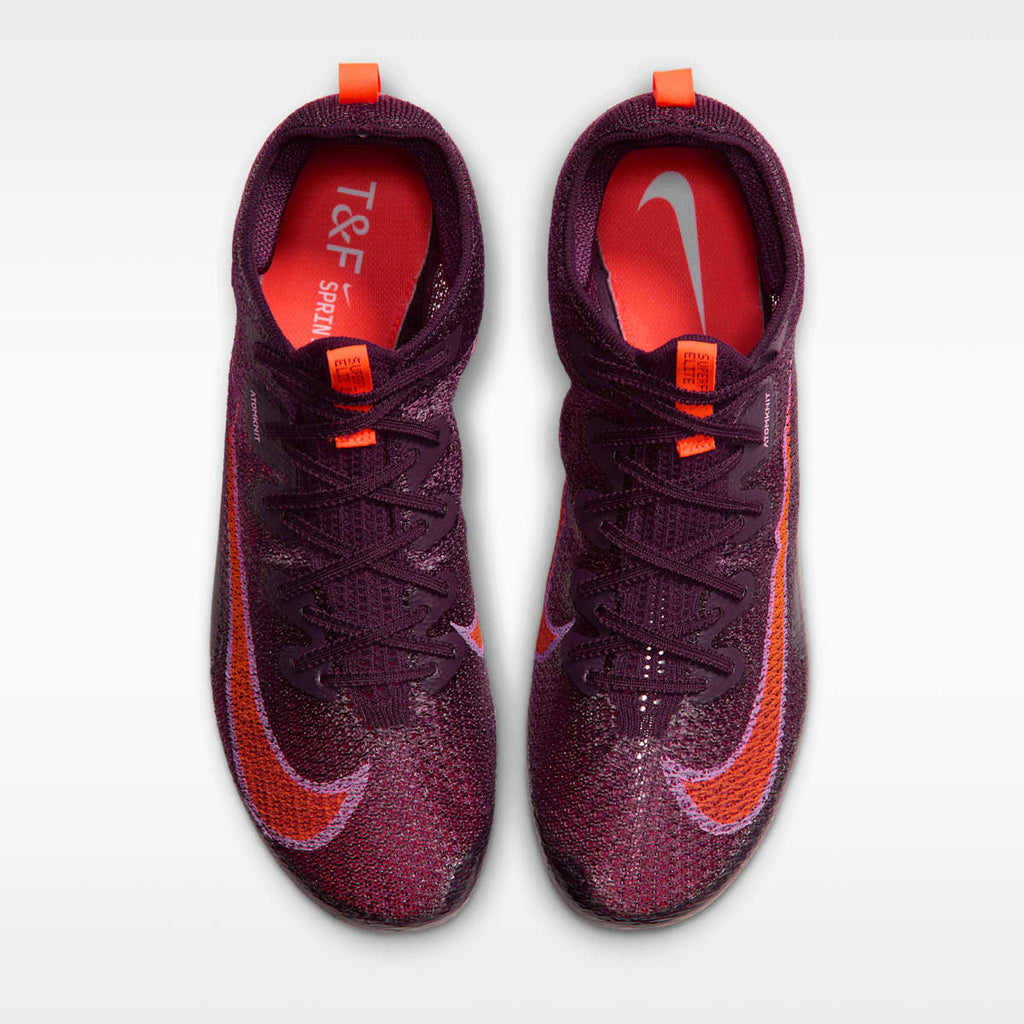 Nike Zoom Superfly Elite 2 Track & Field Sprinting Spikes - Bordeaux/Pink Spell/Bright Crimson/Hyper Crimson - Image 4